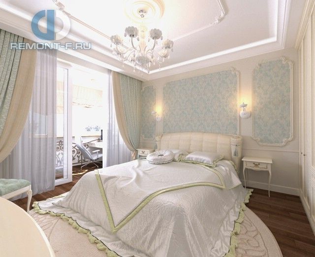 Дизайн-проект спальни в трехкомнатной квартире 119 кв. м в Москве Дизайн-проект спальни в трехкомнатной квартире 119 кв. м в Москве