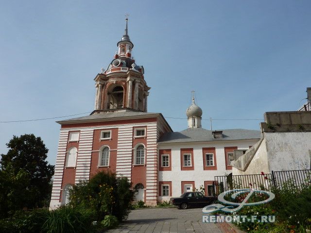 Реставрация колокольни Знаменского Собора на Варварке фото 2009 года