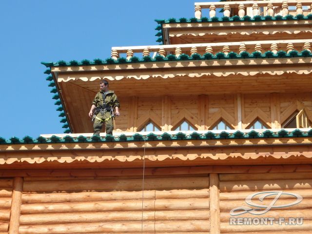 Воссоздание дворца Алексея Михайловича на территории Коломенского парка фото 2009 года Воссоздание дворца Алексея Михайловича на территории Коломенского парка фото 2009 года
