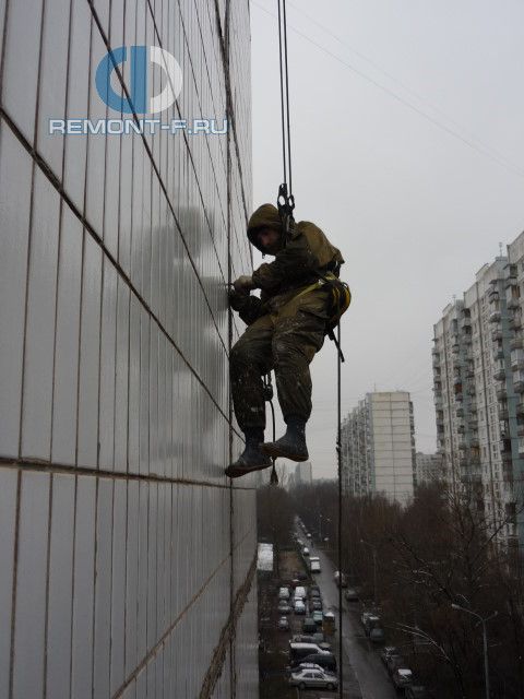 Герметизация межпанельных швов в Алтуфьево фото 2010 года