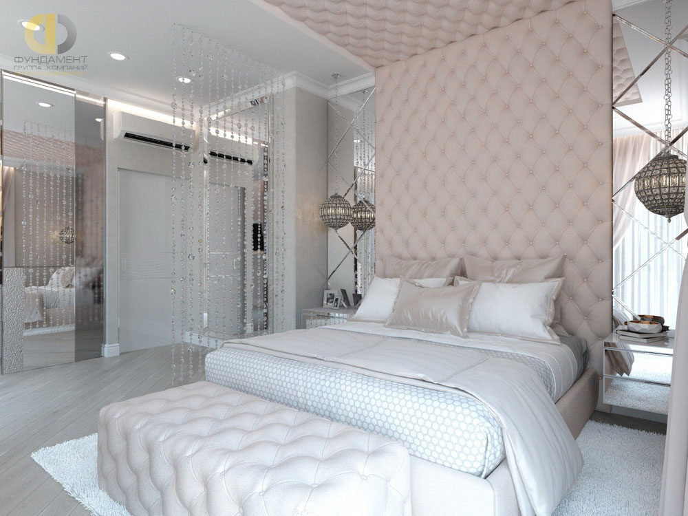 Дизайн интерьера спальни в неоклассическом стиле