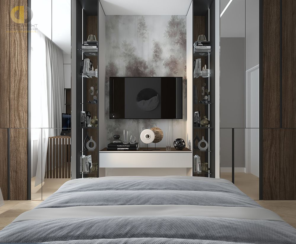 Дизайн спальни в стиле cовременном – фото 498