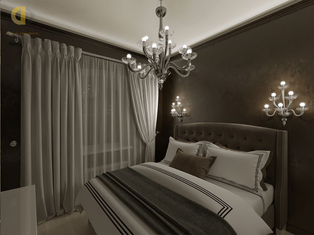 Дизайн спальни в cовременном стиле – фото 1779