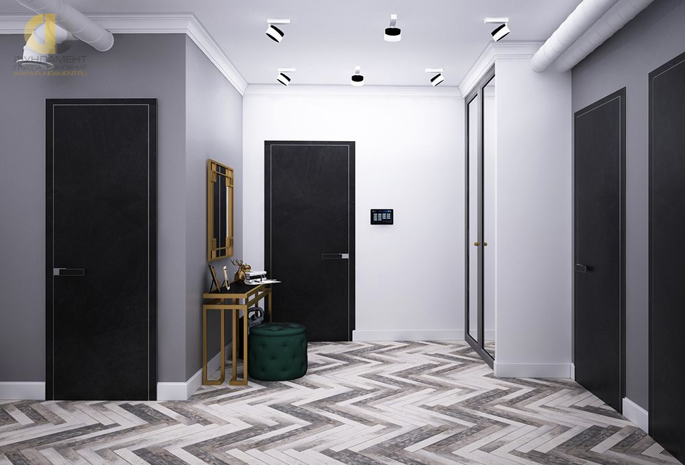 Дизайн коридора в cовременном стиле – фото 1359