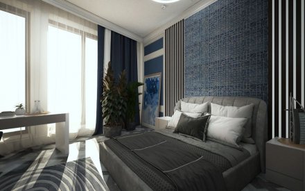 Дизайн интерьера квартиры 276 кв. м в Москве