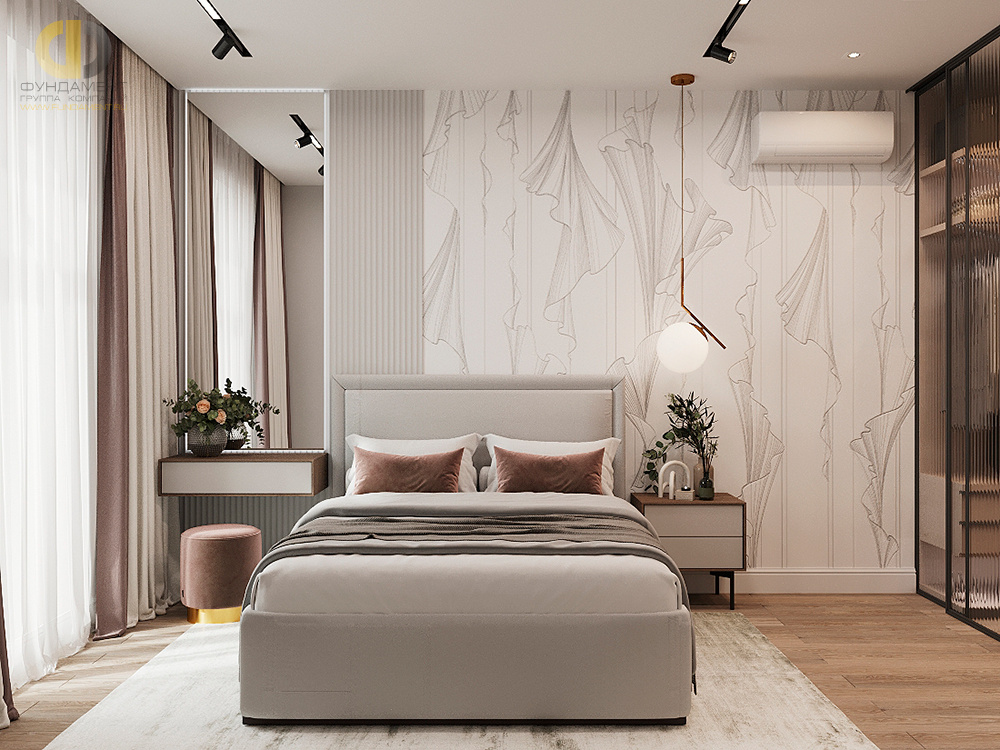 Дизайн спальни в стиле cовременном – фото 147