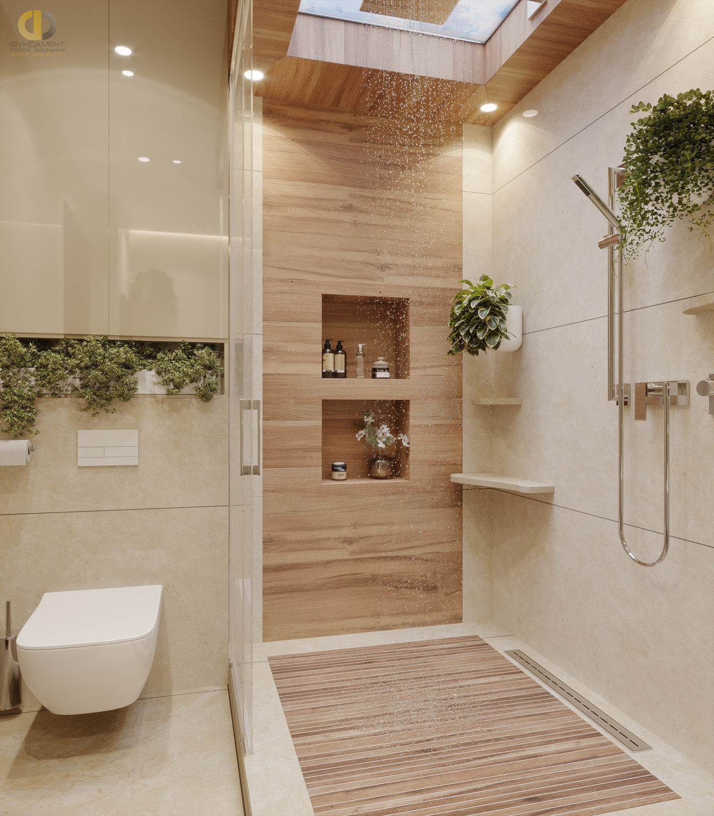 Дизайн ванной в стиле cовременном – фото 256