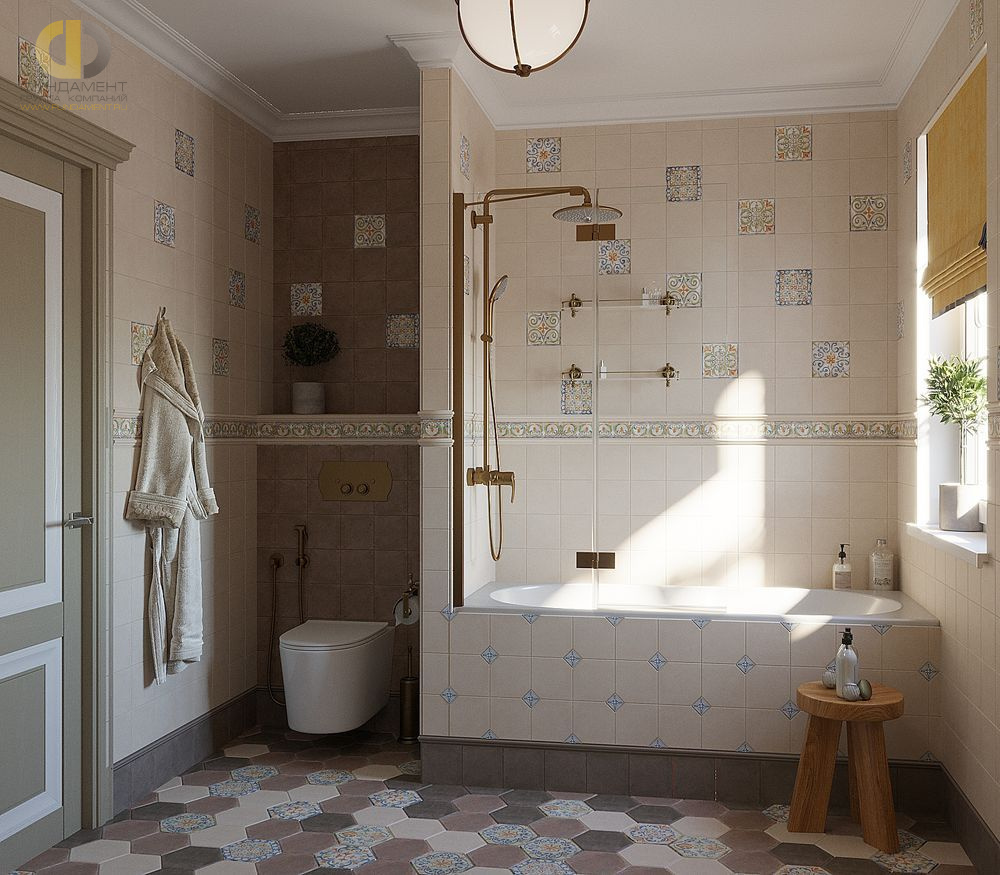 Фото ванной в прованском стиле 14