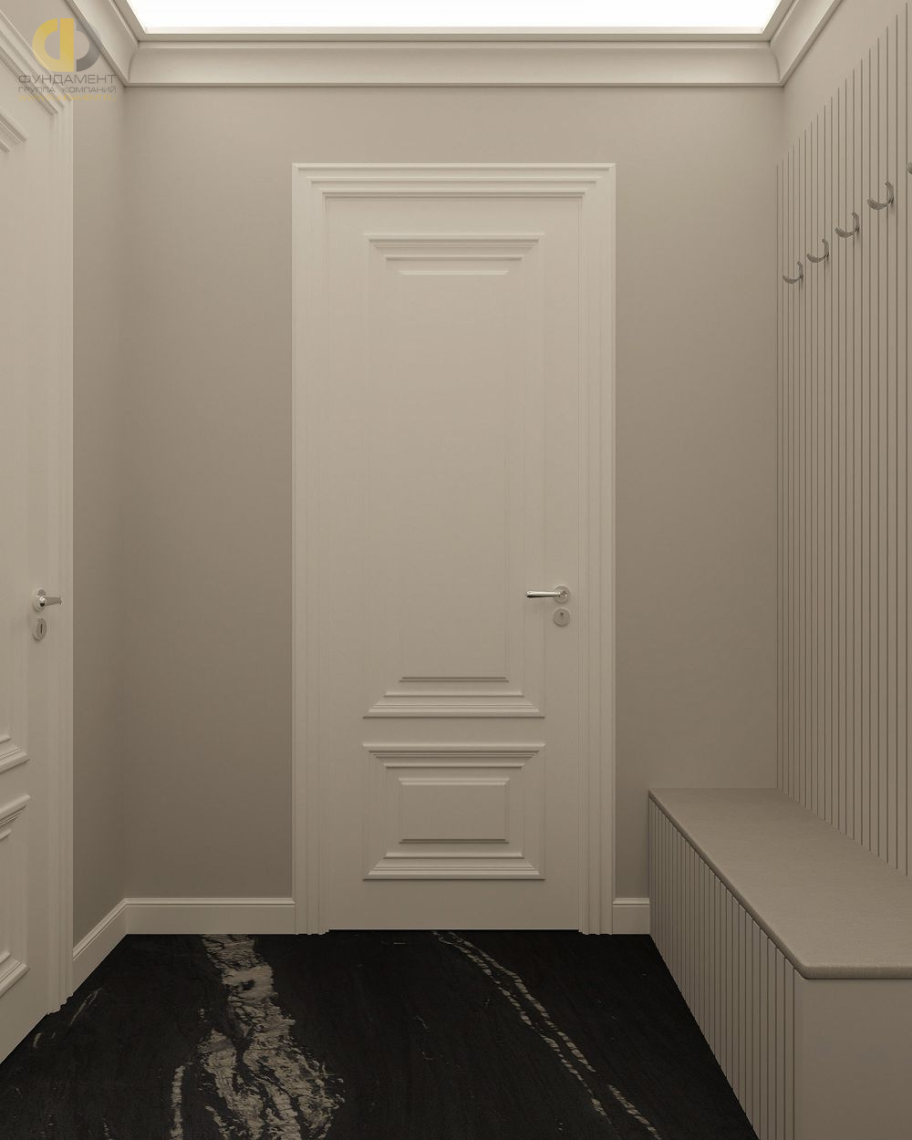 Дизайн коридора в стиле cовременном – фото 414