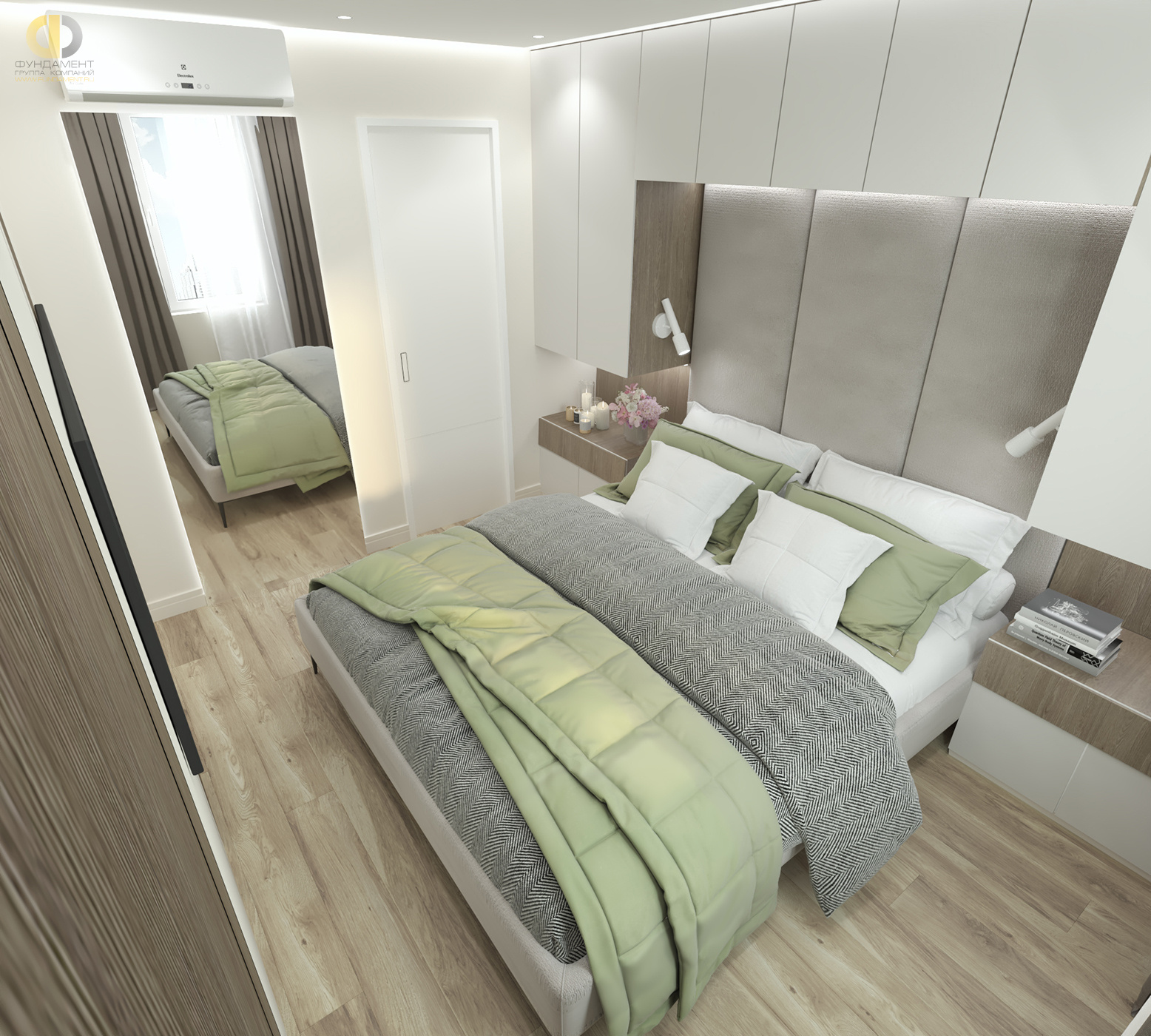 Дизайн спальни в стиле cовременном – фото 92