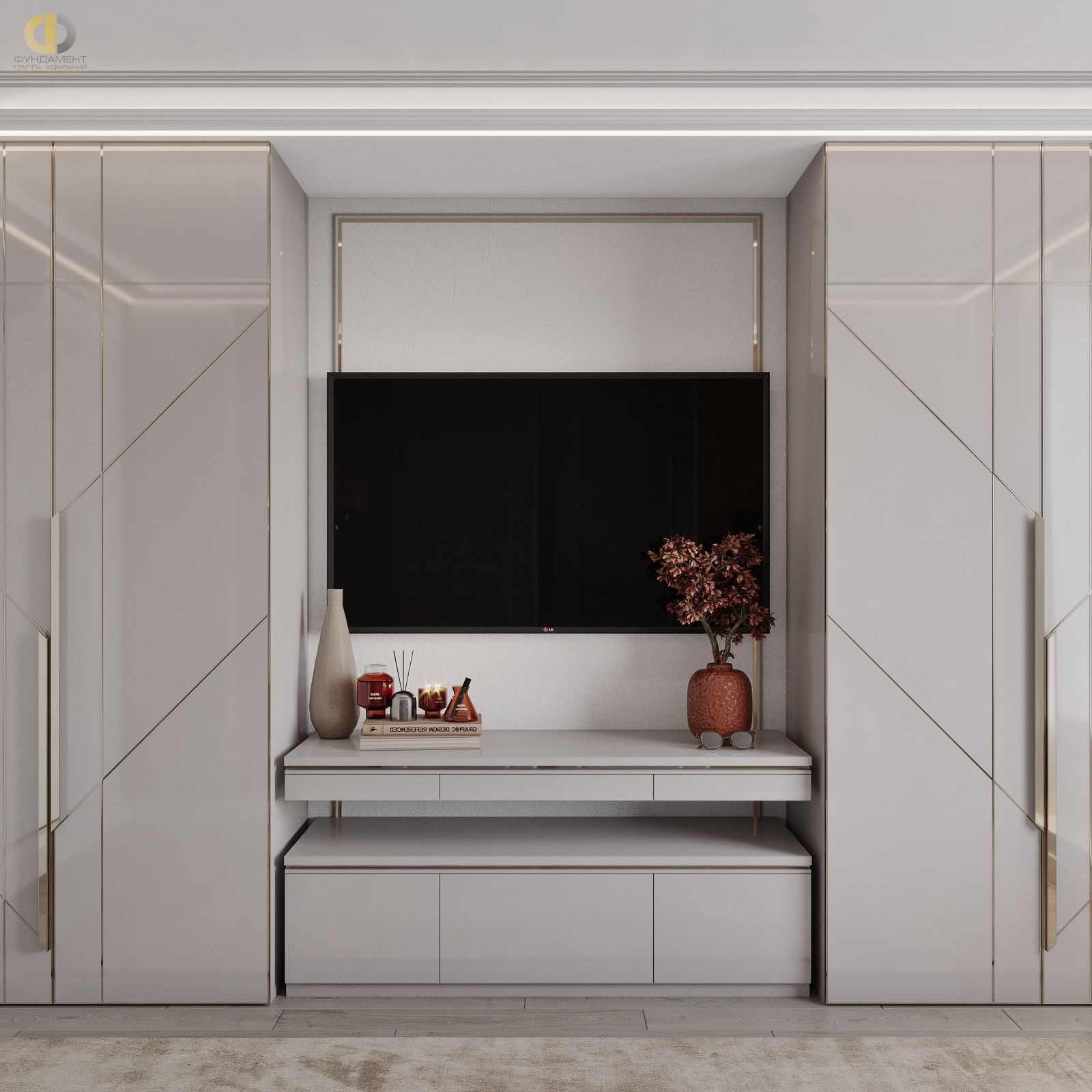 Дизайн кабинета в стиле cовременном – фото 67
