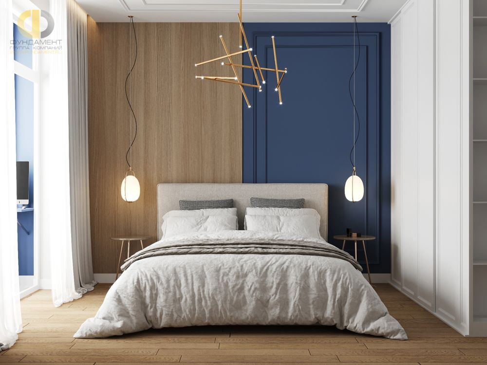 Дизайн спальни в стиле cовременном – фото 470