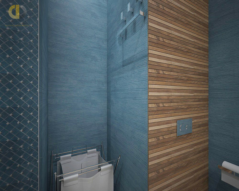 Дизайн интерьера ванной в четырёхкомнатной квартире 115 кв.м в современном стиле20