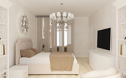 Дизайн интерьера спальни в доме 278 кв.м в стиле ар-деко22
