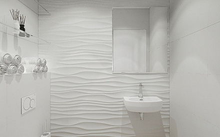 Дизайн интерьера ванной в доме 201 кв.м в стиле минимализм18