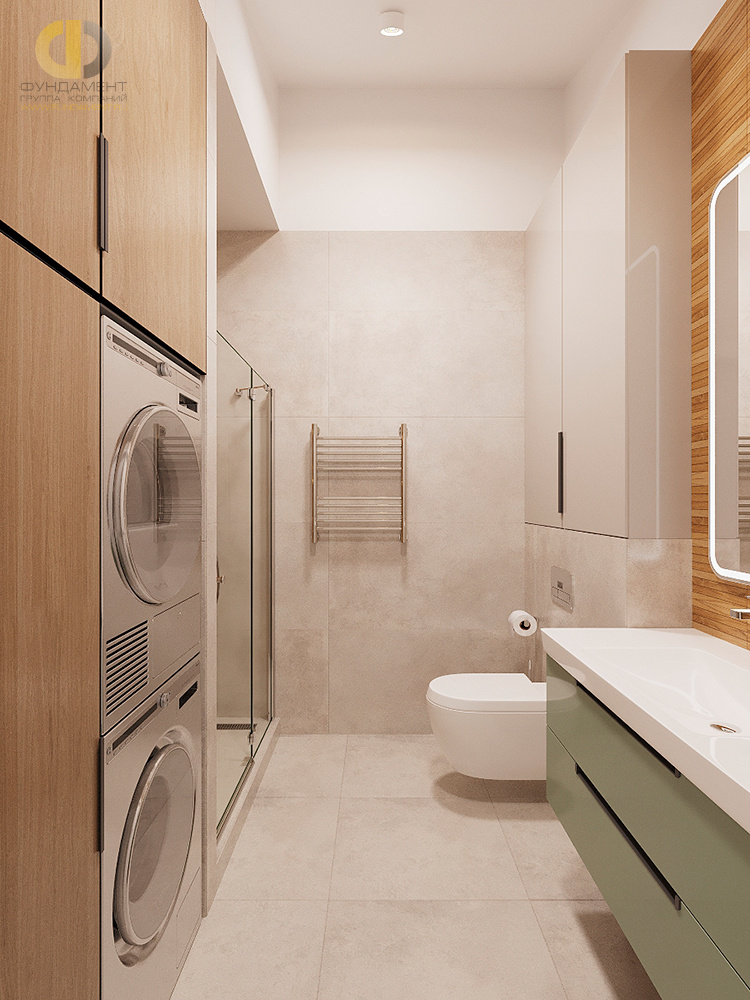 Дизайн ванной в стиле cовременном – фото 145