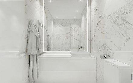 Дизайн интерьера ванной в доме 201 кв.м в стиле минимализм28