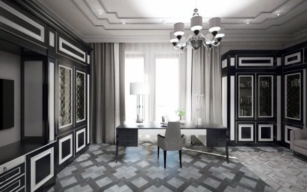 Дизайн интерьера квартиры 276 кв. м в Москве