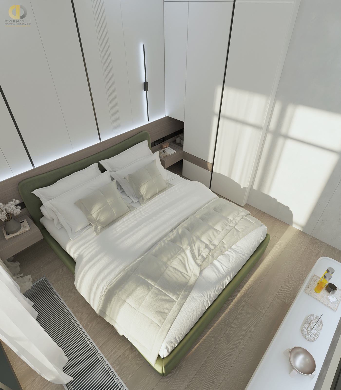 Дизайн спальни в стиле cовременном – фото 31