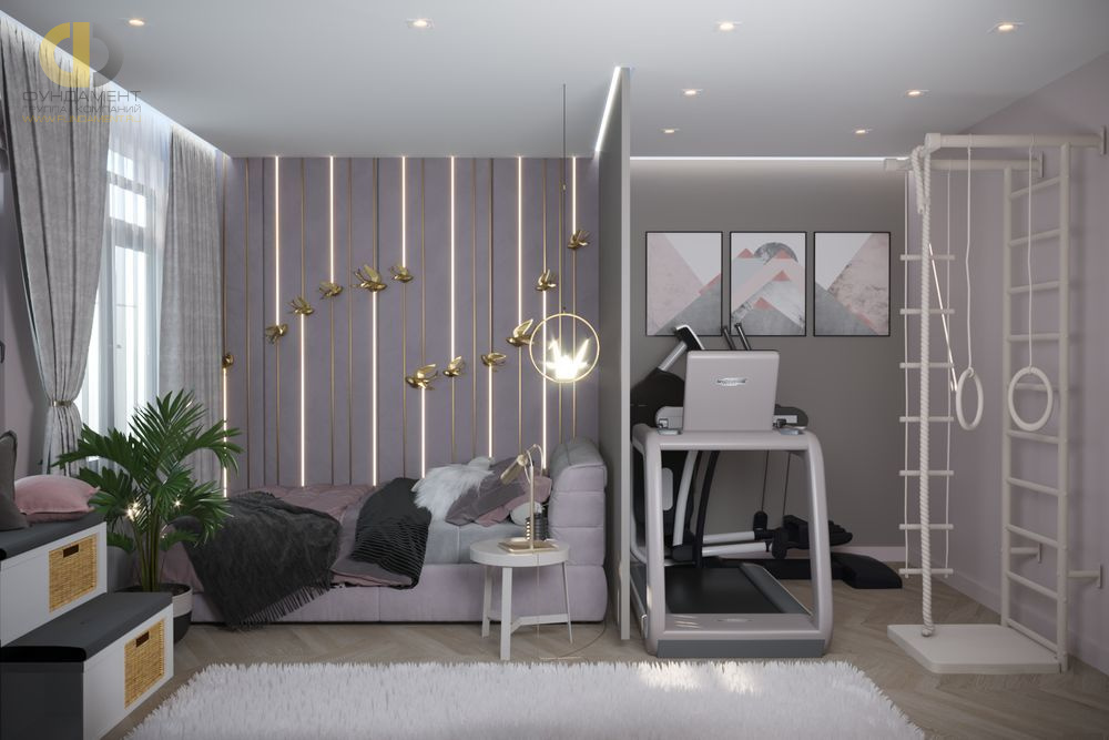 Дизайн интерьера прочего в трёхкомнатной квартире 127 кв. м в стиле неоклассика  – фото 48