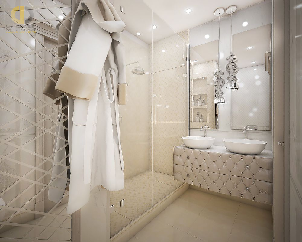 Дизайн интерьера ванной в четырёхкомнатной квартире 127 кв.м в стиле неоклассика26