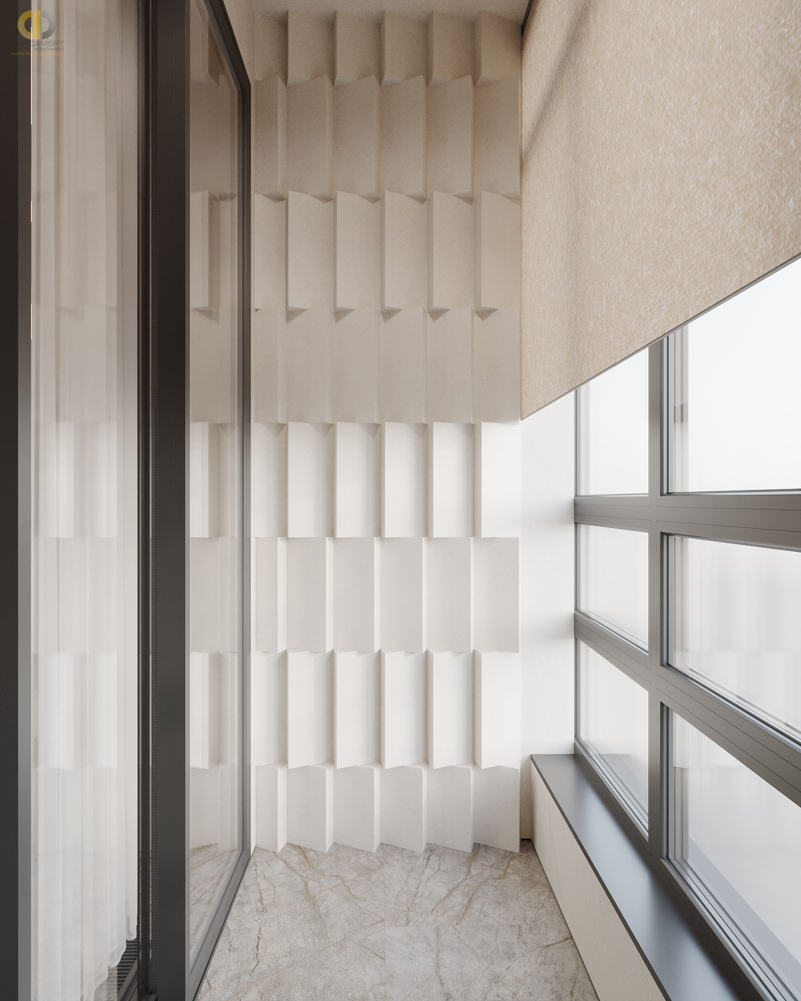 Дизайн балкона в стиле cовременном – фото 7