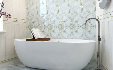 Дизайн интерьера ванной в трёхкомнатной квартире 100 кв.м в стиле эклектика20
