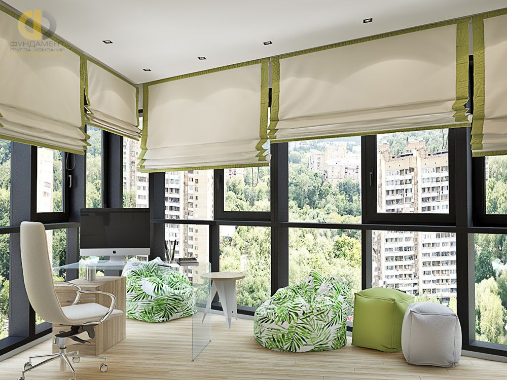 Дизайн интерьера прочего в семикомнатной квартире 153 кв.м в современном стиле – фото 68