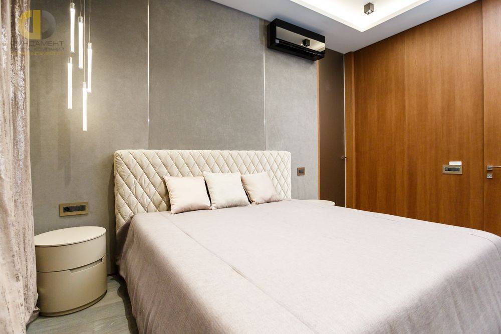 Ремонт  спальни в трехкомнатной квартире 120 кв. м в современном стиле