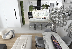 Минимализм в квартире: 14 дизайн-проектов интерьеров с разными планировками