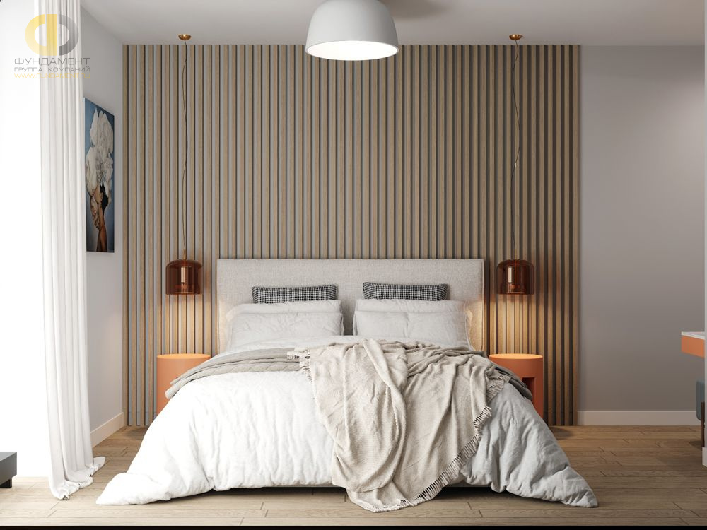 Дизайн спальни в стиле cовременном – фото 473