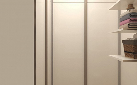 Дизайн интерьера гардероба в трёхкомнатной квартире 100 кв.м в стиле эклектика1