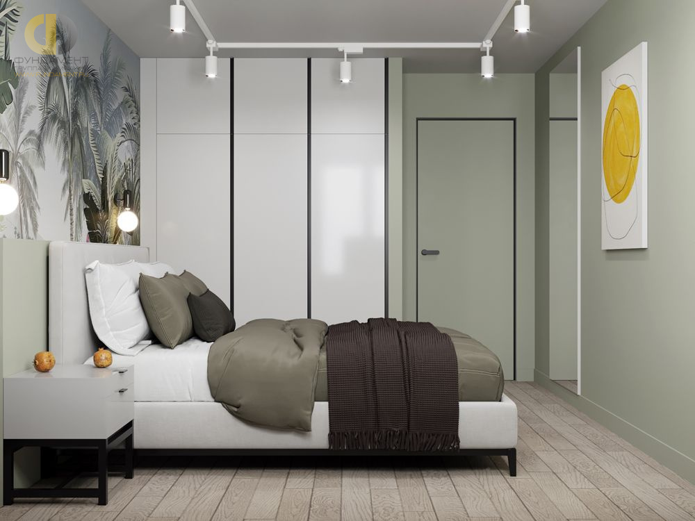 Дизайн спальни в стиле cовременном – фото 455