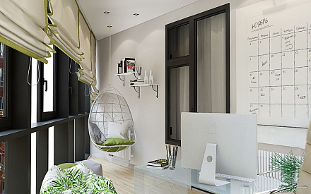 Дизайн интерьера прочего в семикомнатной квартире 153 кв.м в современном стиле3