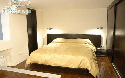 Ремонт спальни в трехкомнатной квартире 160 кв. м под ключ с материалами