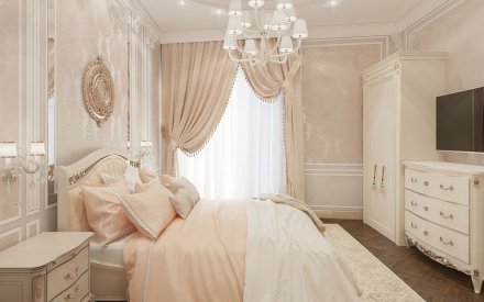 Дизайн интерьера квартиры 155 кв. м в Москве