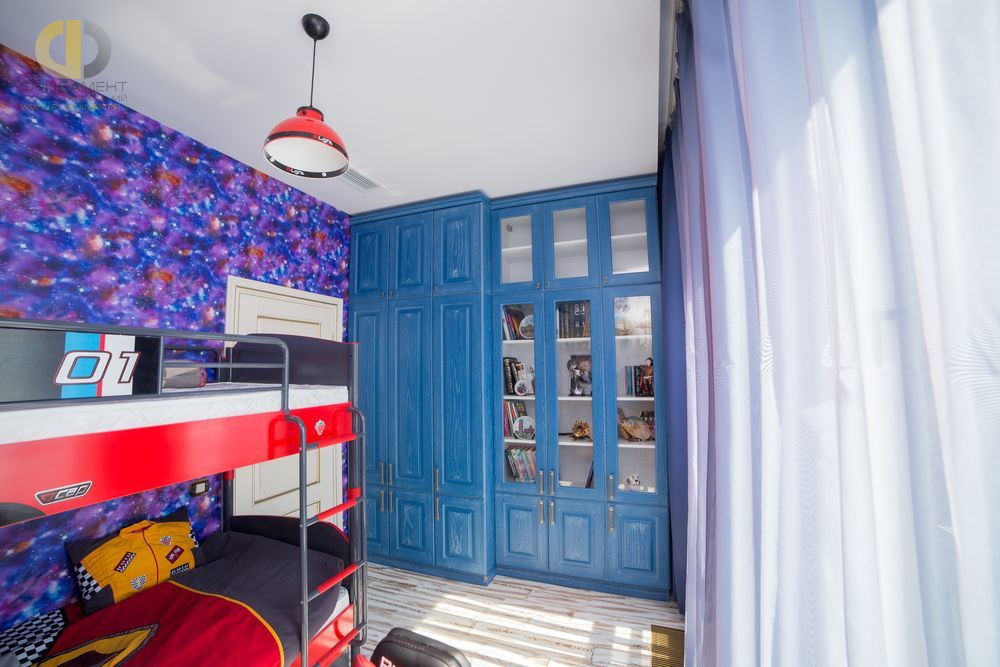 Ремонт детской в трехкомнатной квартире 100 кв. м в классическом стиле