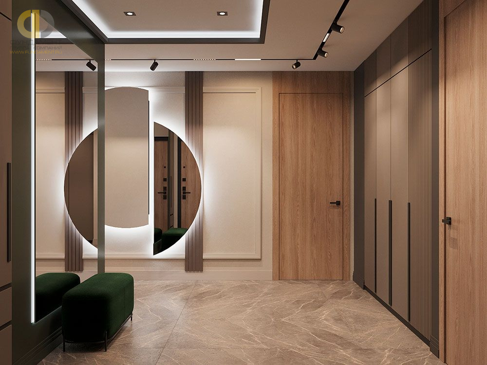Дизайн коридора в стиле cовременном – фото 285