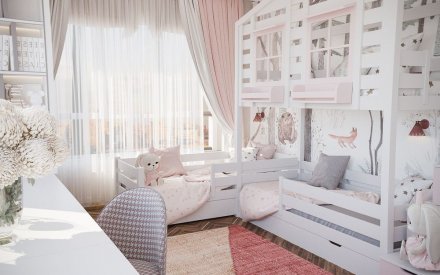 Дизайн интерьера пятикомнатной квартиры в Москве