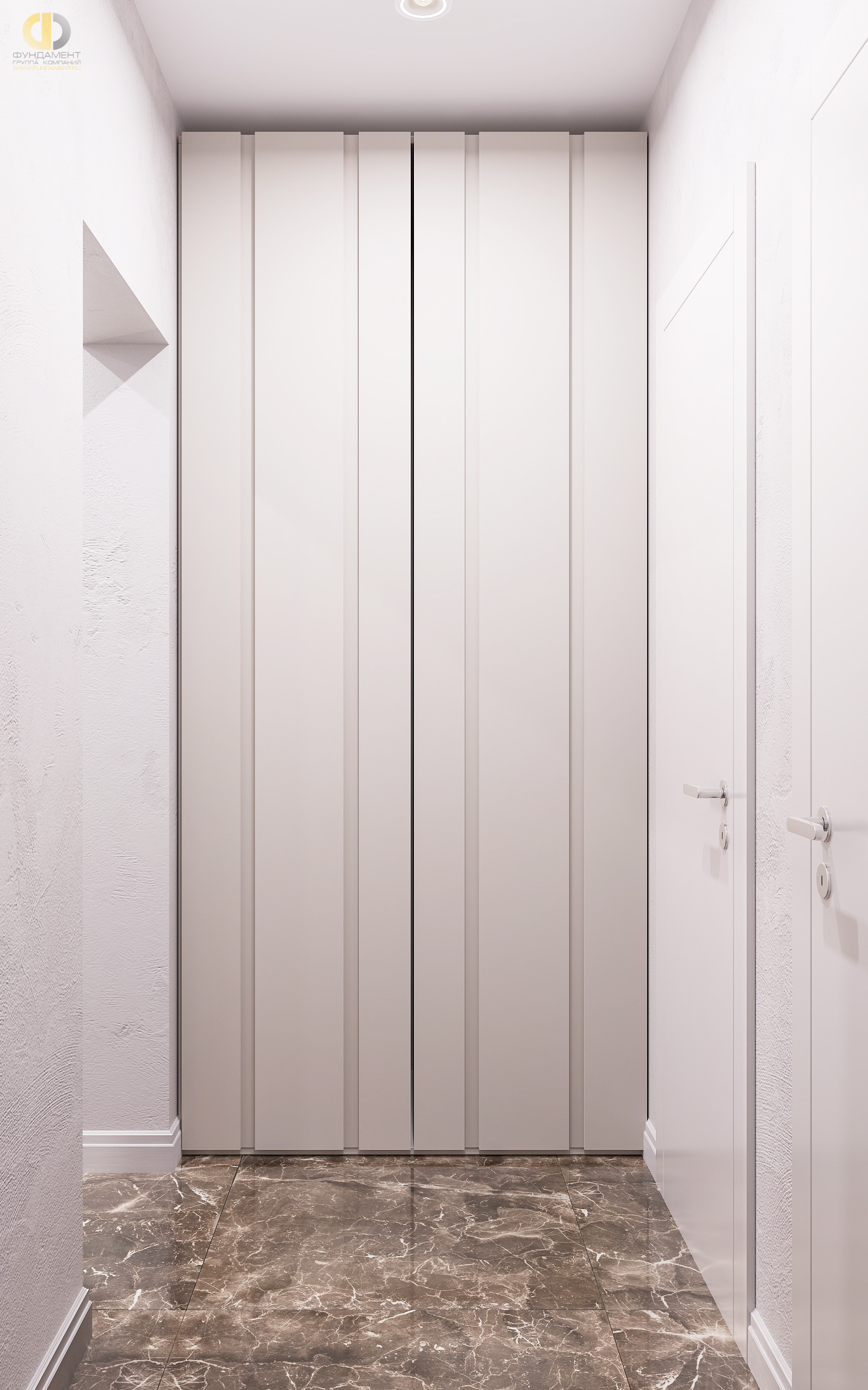 Дизайн коридора в стиле cовременном – фото 198