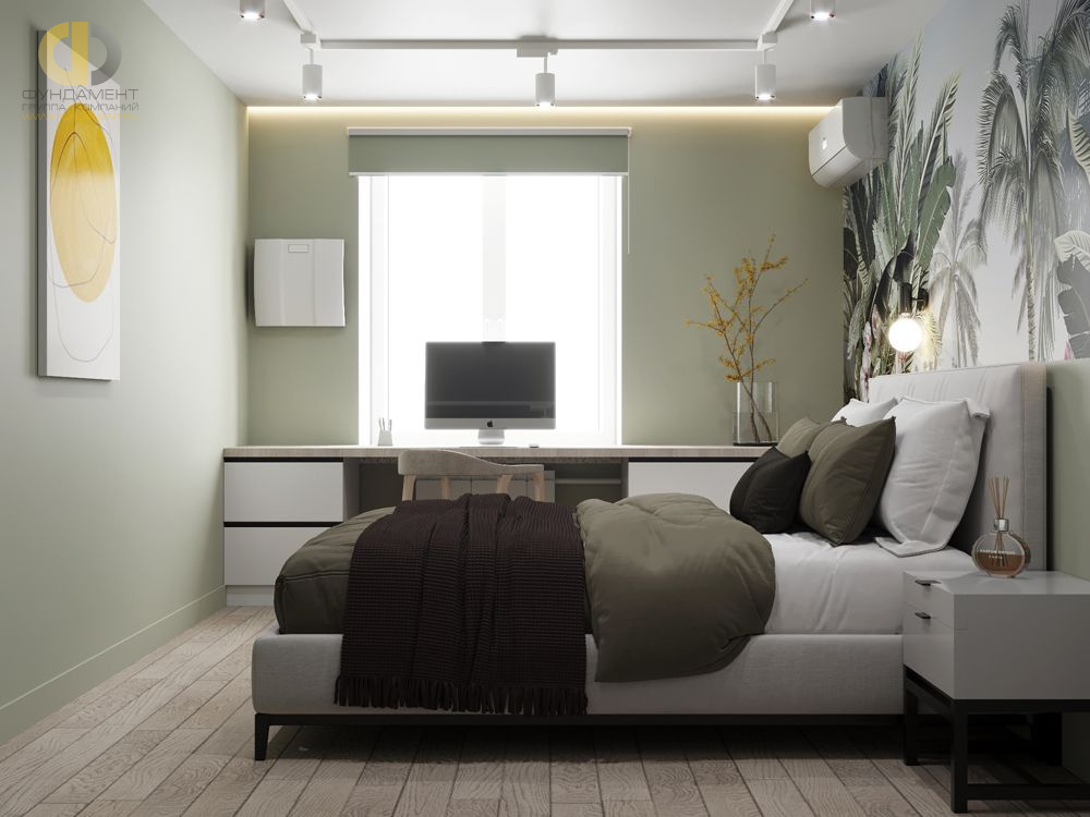 Дизайн спальни в стиле cовременном – фото 456