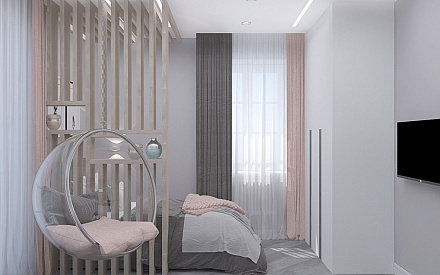 Дизайн интерьера детской в доме 190 кв.м в стиле современная классика