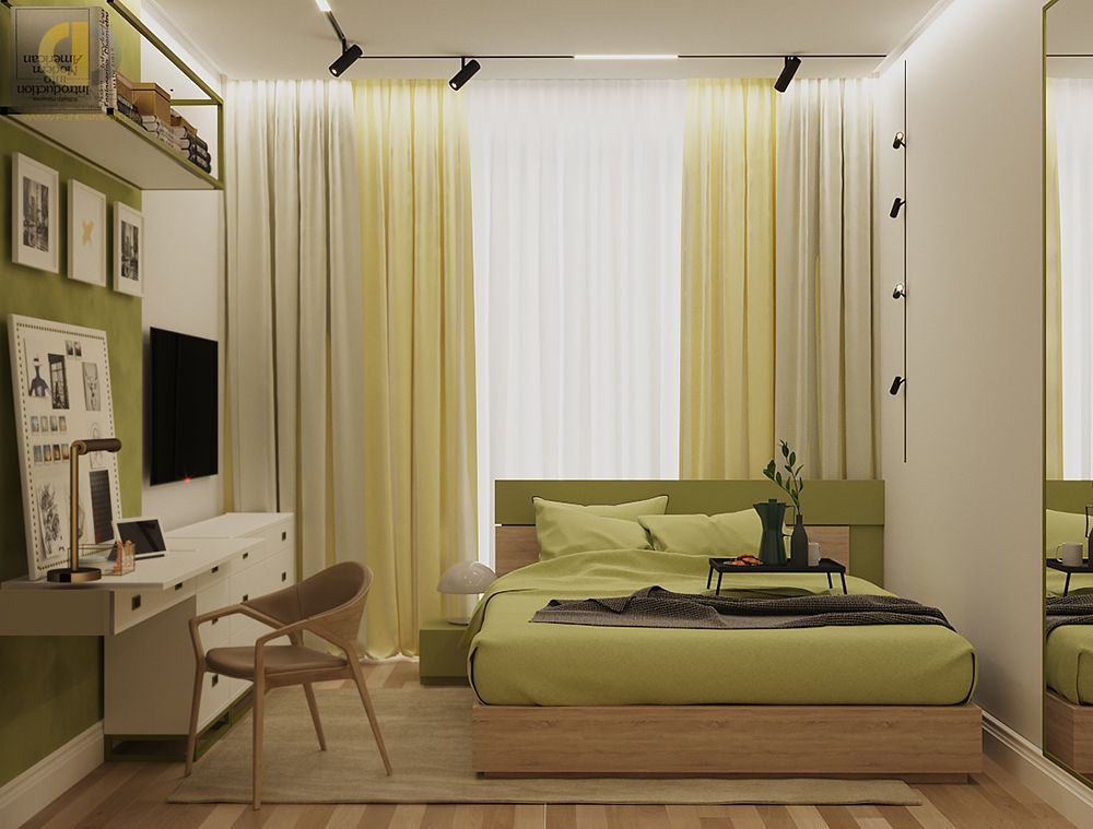 Дизайн интерьера детской в трёхкомнатной квартире 79 кв.м в современном стиле7