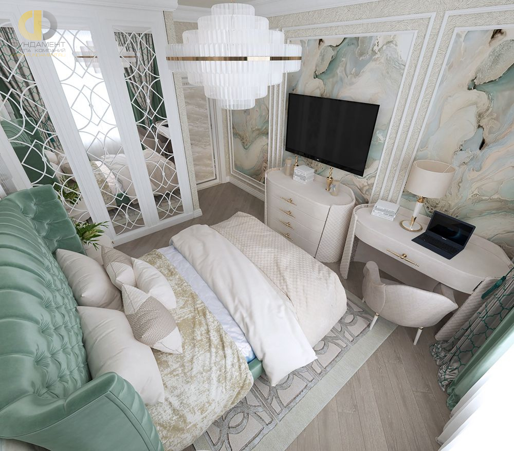 Фото спальни в стиле барокко-13