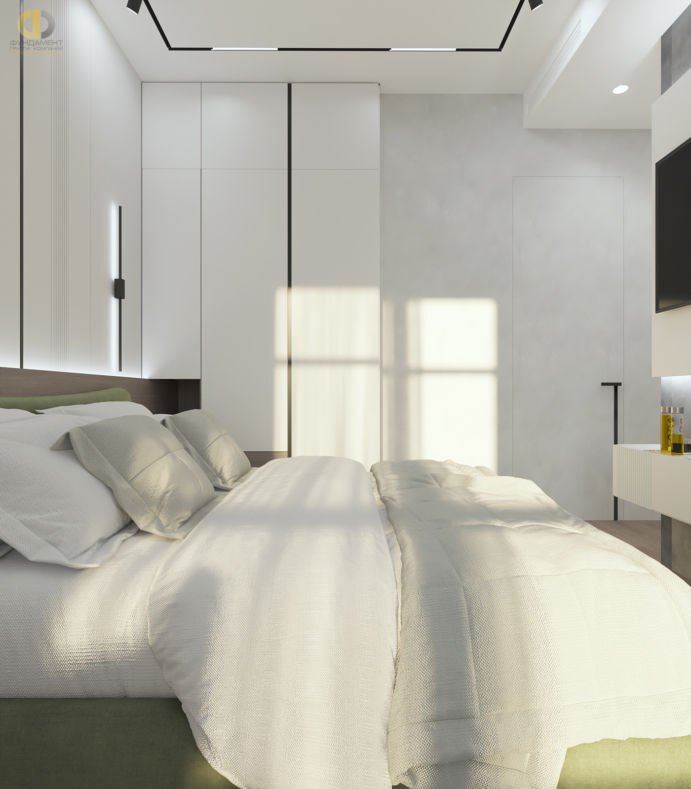 Дизайн спальни в стиле cовременном – фото 33