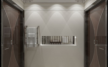 Дизайн интерьера ванной в доме 210 кв.м в стиле ар-деко19
