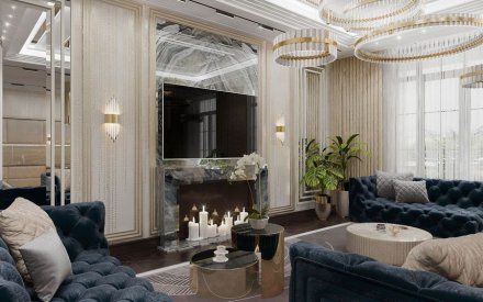 Ремонт 3-комнатной квартиры 170 кв. м в Москве