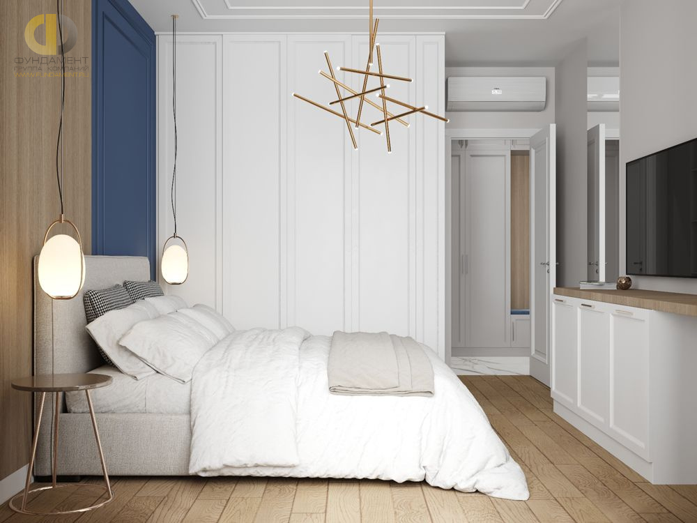 Дизайн спальни в стиле cовременном – фото 469