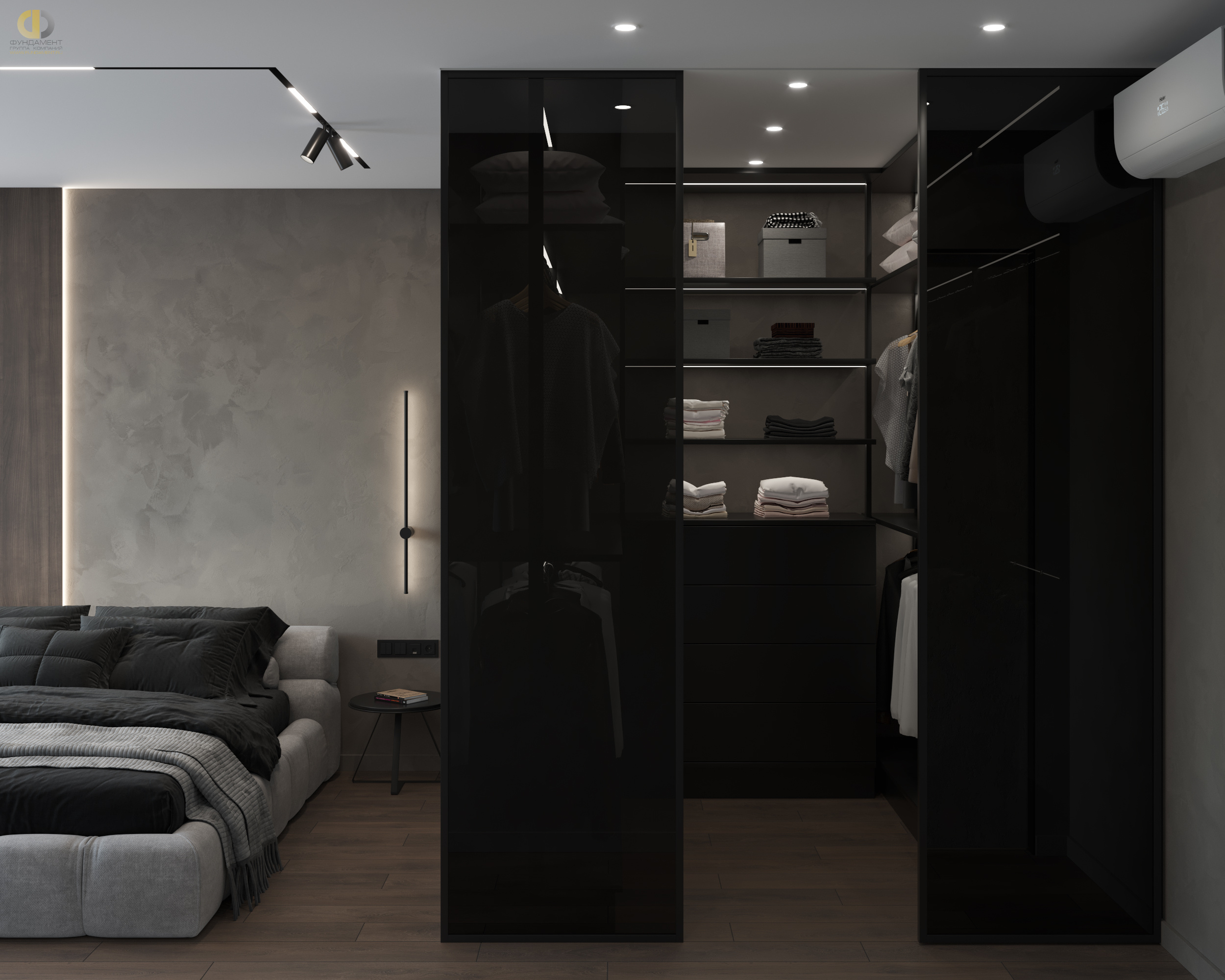 Дизайн спальни в стиле манимализском – фото 60