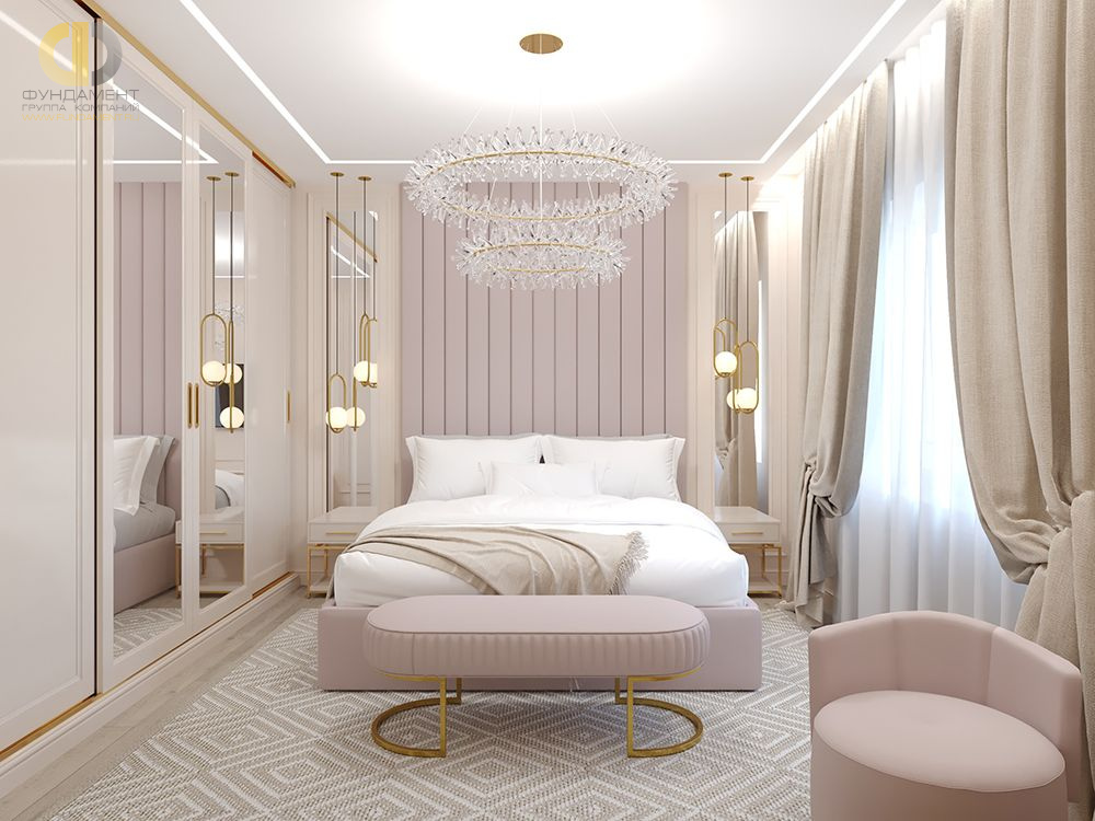 Дизайн спальни в стиле cовременном – фото 493